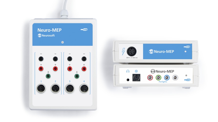 Neuro-MEP-4: 4 channel EMG, NCS and EP system